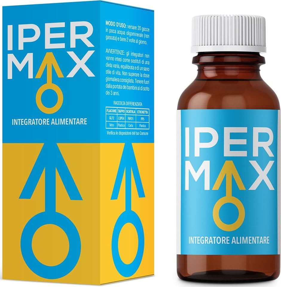 IPERMAX integratore alimentare fitopreparato Gocce 50 ml in Collagene Bioregenera - Grosseto, commercioVirtuoso.it
