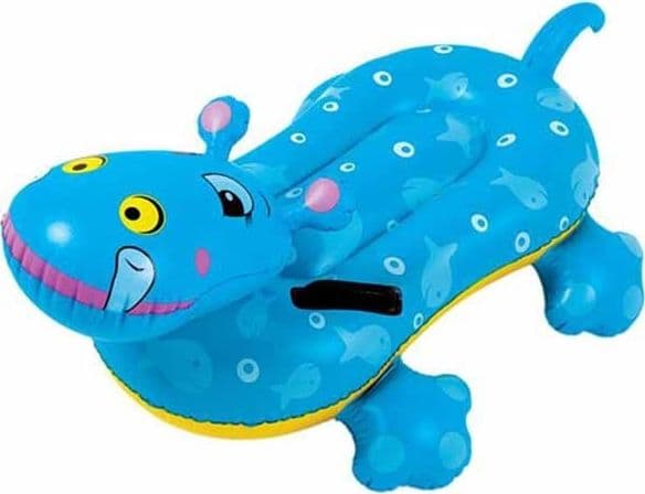 IPPOPOTAMO GONFIABILE E CAVALCABILE 2 MANICI 104 X 70 CM PER BAMBINI BLU Giochi e giocattoli/Sport e giochi all'aperto/Giochi aquatici e piscine per bambini/Canotti e gonfiabili galleggianti Trade Shop italia - Napoli, Commerciovirtuoso.it