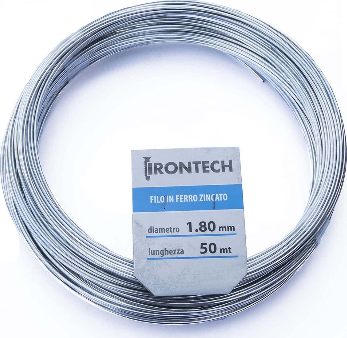 IRONTECH---FILO-FERRO-ZINCATO-D.-1,80MM-LUNGHEZZA-50-MT