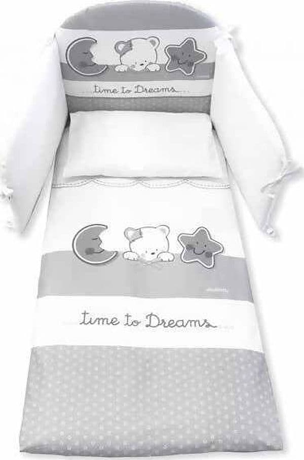 ITALBABY Completo Dream Piumone Paracolpi Federa per Lettino Bambini e Neonati