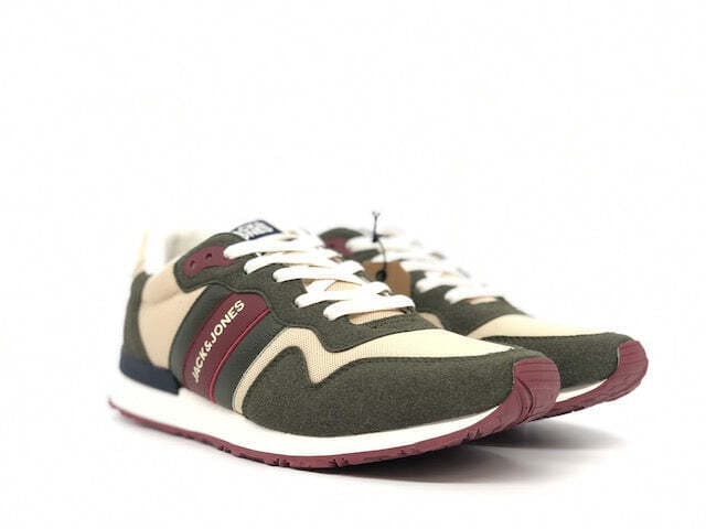 JACK & JONES Sneaker uomo Noos Olive Night in Sneaker casual Calzature Durello - Agna, commercioVirtuoso.it