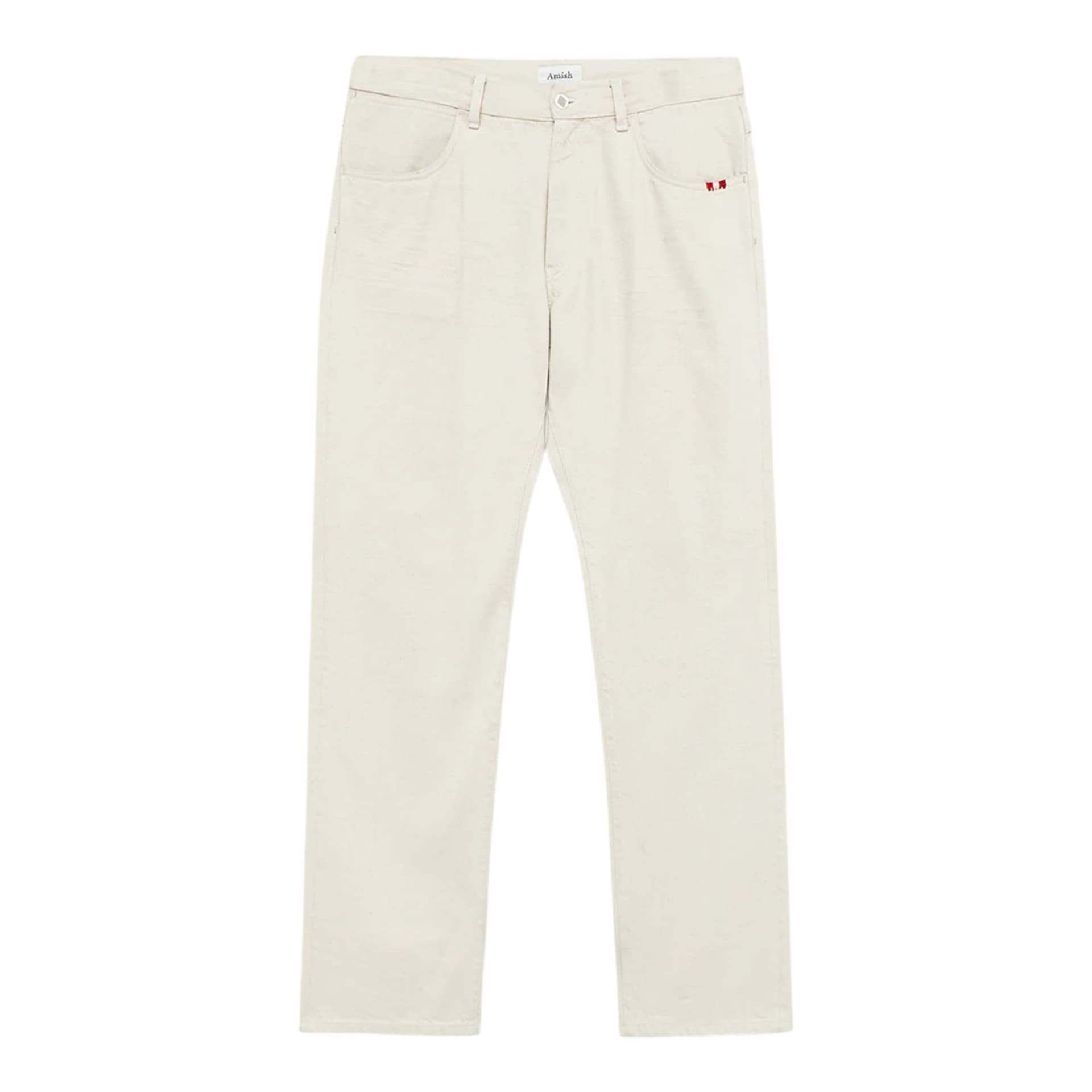 AMISH jeans amish james cimosato selvadge - ecru da uomo in Jeans Drestige - Casamassima, commercioVirtuoso.it