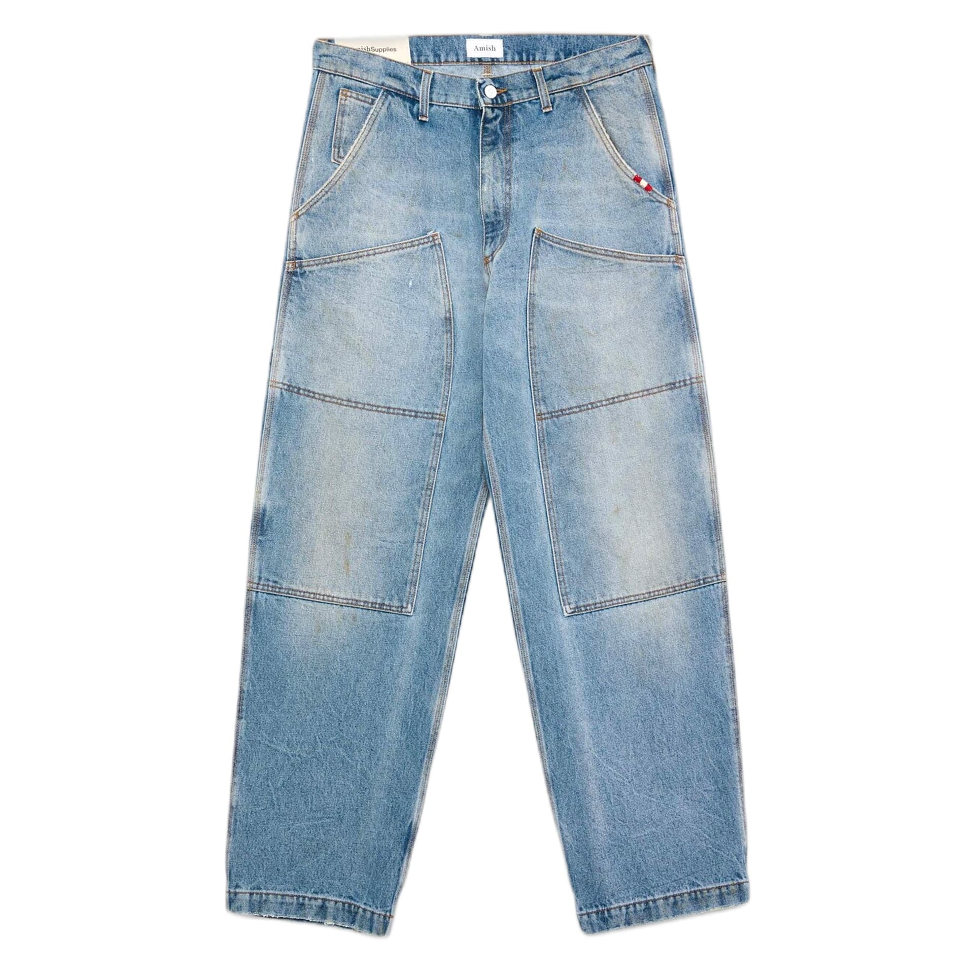 AMISH jeans amish super knee denim carpenter - denim da uomo in Jeans Drestige - Casamassima, commercioVirtuoso.it
