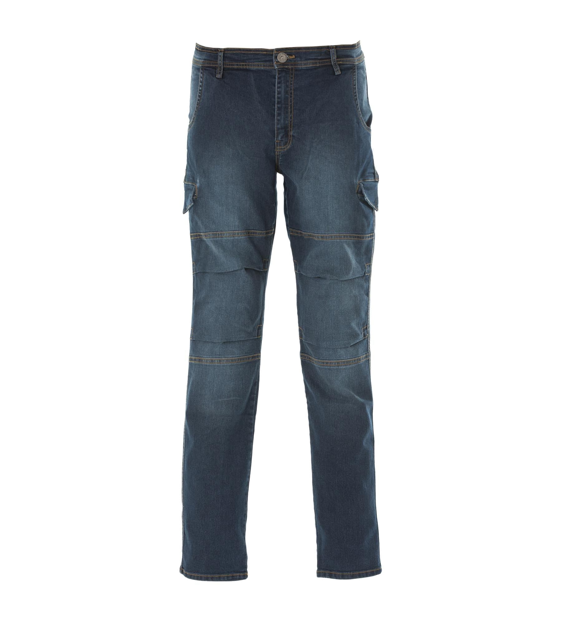 Jeans Austin Multitasche Pantalone da Lavoro Elasticizzato Meccanico Magazzino Officina in Pantaloni sportivi Dresswork - Como, commercioVirtuoso.it