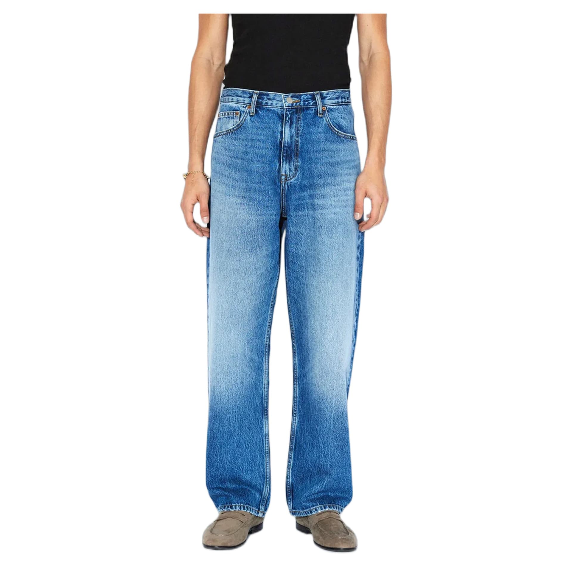 DRDENIM jeans dr denim omar - stream mid fade da uomo in Abbigliamento tecnico e protettivo Drestige - Casamassima, commercioVirtuoso.it