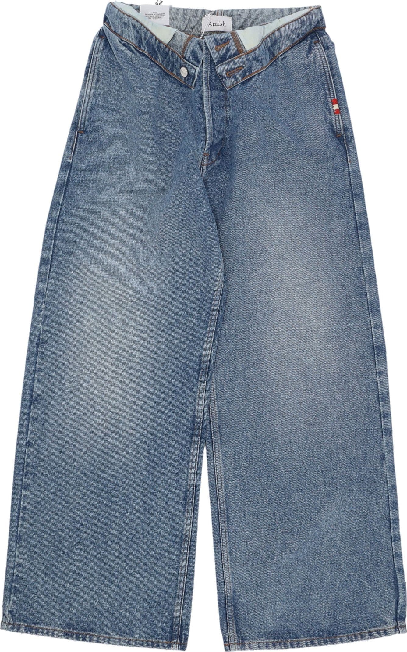 AMISH Jeans Donna Roll Up Denim da donna in Jeans Drestige - Casamassima, commercioVirtuoso.it