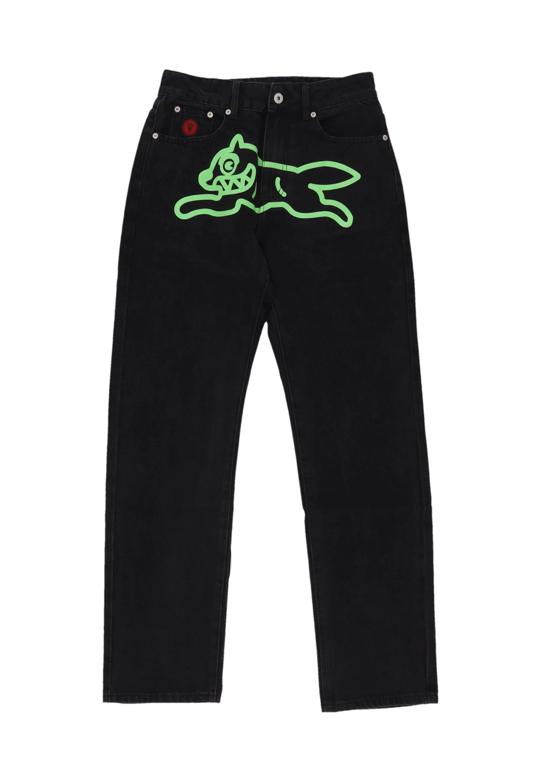 ICE CREAM Jeans Uomo Running Dog Denim Pant Black Denim da uomo in Jeans Drestige - Casamassima, commercioVirtuoso.it