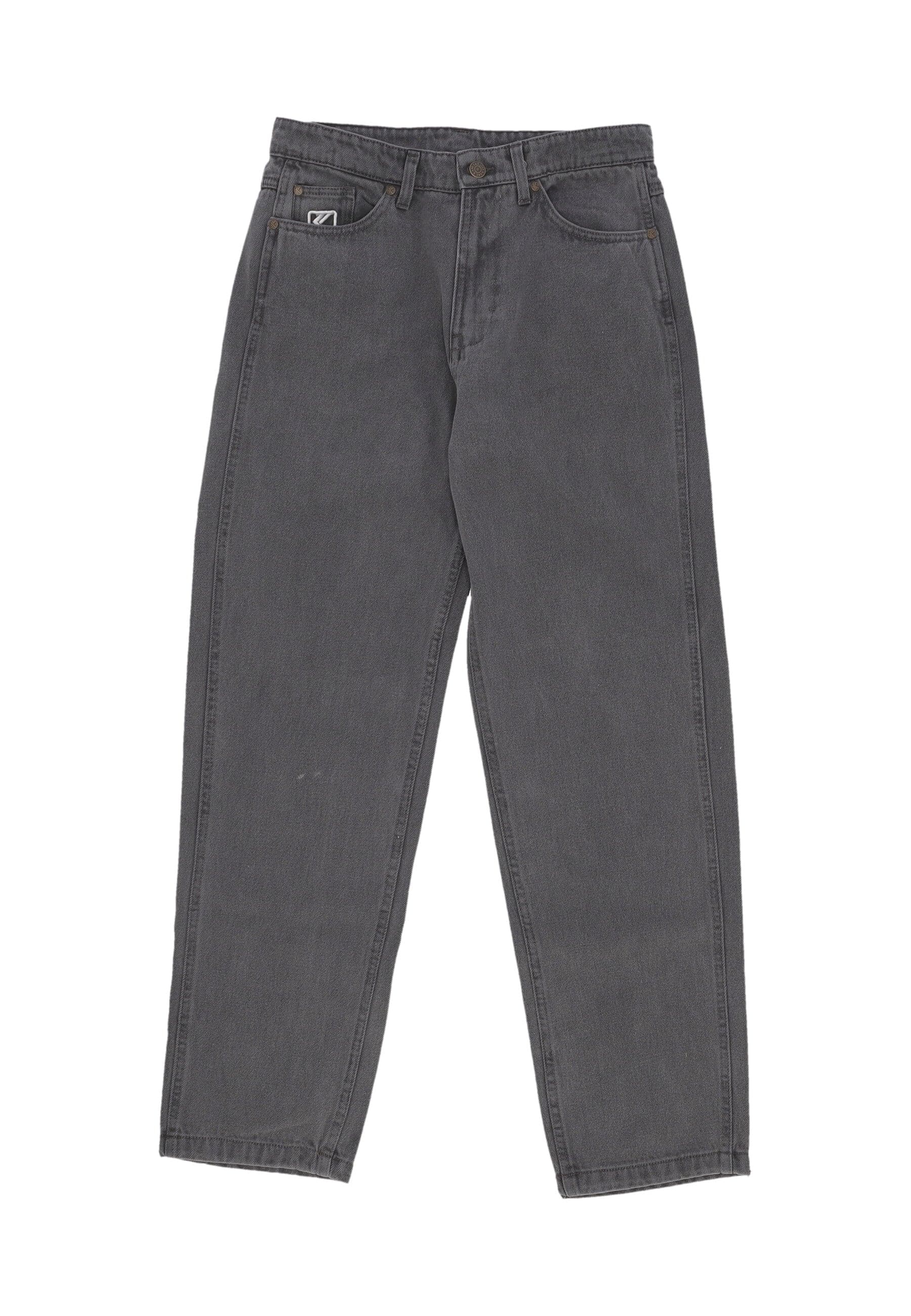 KARL KANI Jeans Uomo Small Signature Baggy 5pocket Denim Light Grey da uomo in Jeans Drestige - Casamassima, commercioVirtuoso.it