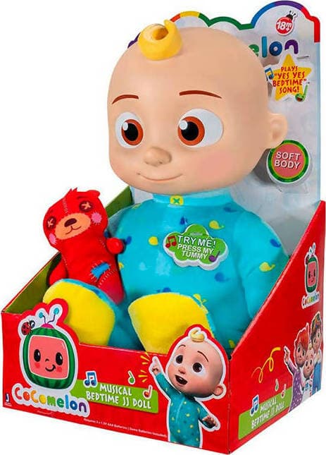 Jj Cocomelon Bambola Musicale per Bambini Con Suoni E Frasi Giochi e giocattoli/Bambole e accessori/Bambolotti e accessori/Bambolotti Cartoleria Deja Vu - Crotone, Commerciovirtuoso.it