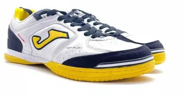 JOMA Top Flex bianca e gialla sneaker uomo in Scarpe da calcio da uomo Calzature Durello - Agna, commercioVirtuoso.it