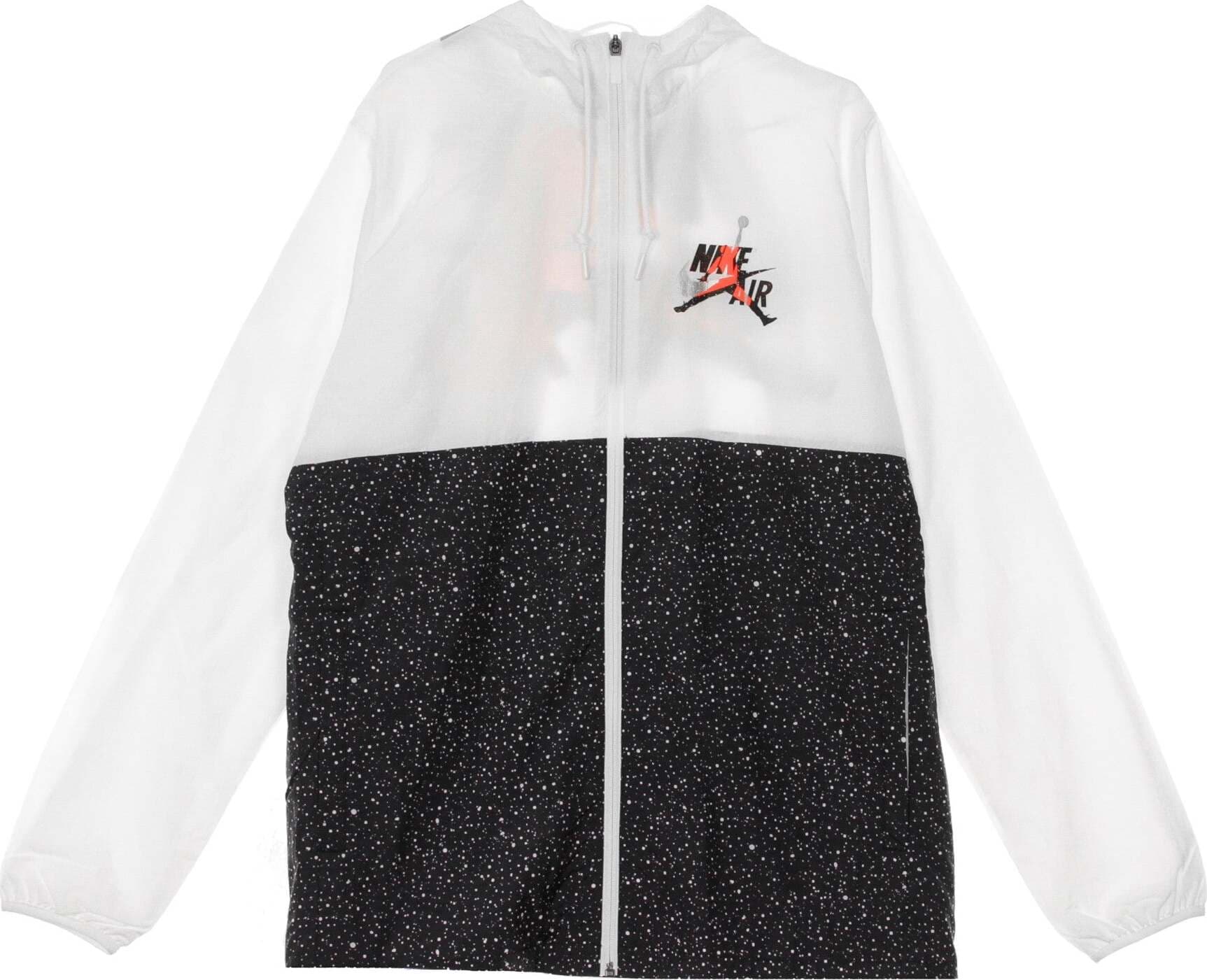 JORDAN-Giacca-a-Vento-Uomo-Windwear-Jacket-White/black/infrared-23/metallic-Silver-da-uomo