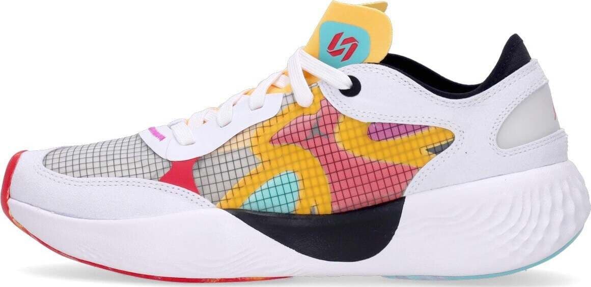 JORDAN-Scarpa-Bassa-Uomo-Jordan-Delta-3-Nitro-Low-White/siren-Red/black/dynamic-Turquoise-da-uomo
