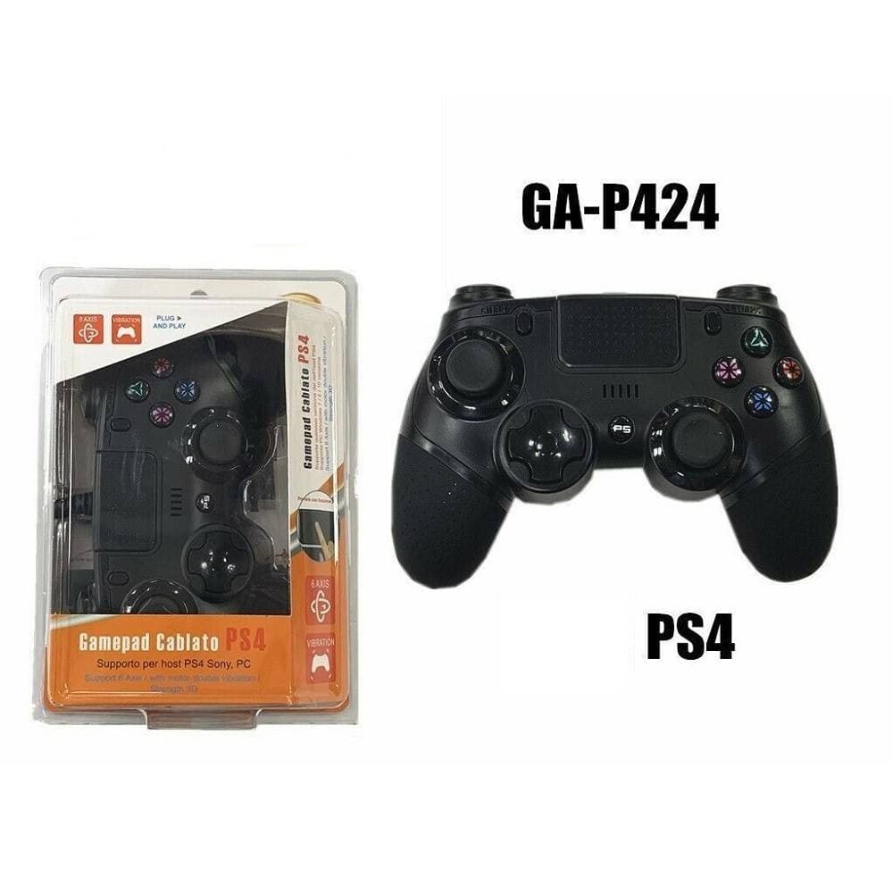 Joypad Controller Joystick Gamepad Con Filo Compatibile Sony Ps4 Linq Ga-p424 Videogiochi/PC/Accessori/Controller/Joystick Trade Shop italia - Napoli, Commerciovirtuoso.it