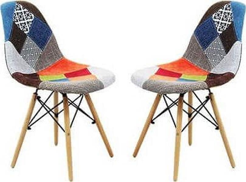 JULIETTE---set-di-2-sedie-moderne-in-tessuto-patchwork-con-gambe-in-legno-Multicolor-Milani-Home