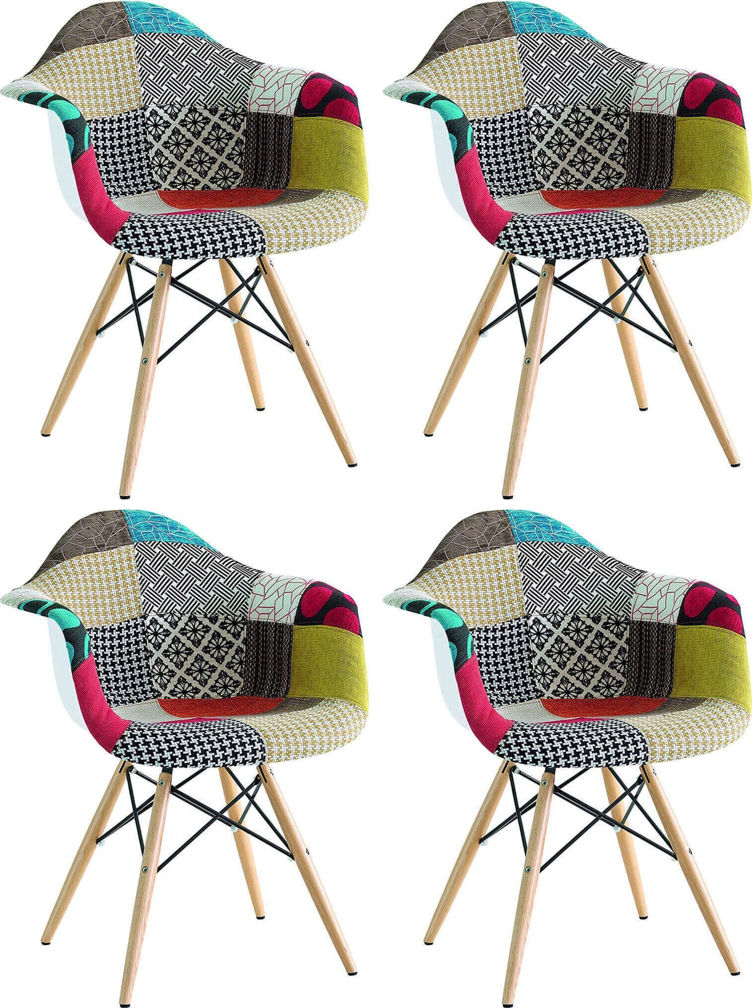 JULIETTE---set-di-4-poltrone-moderne-legno-e-metallo-Multicolor-Milani-Home
