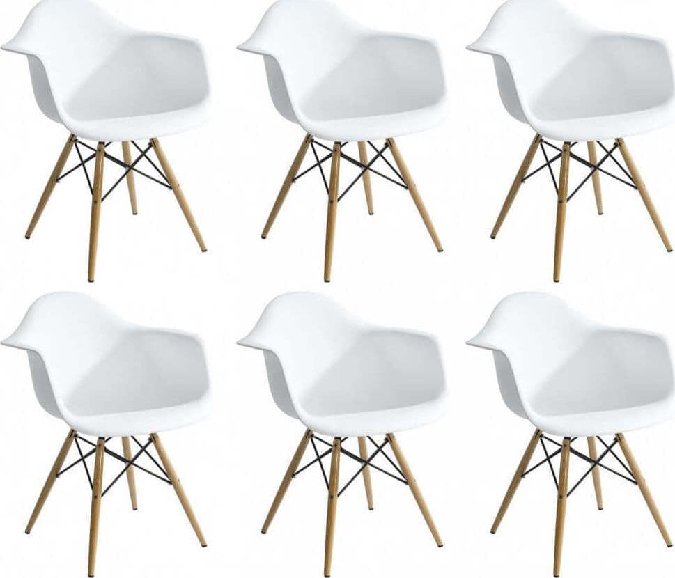 JULIETTE---set-di-6-poltrone-moderne-legno-e-metallo-Bianco-Milani-Home