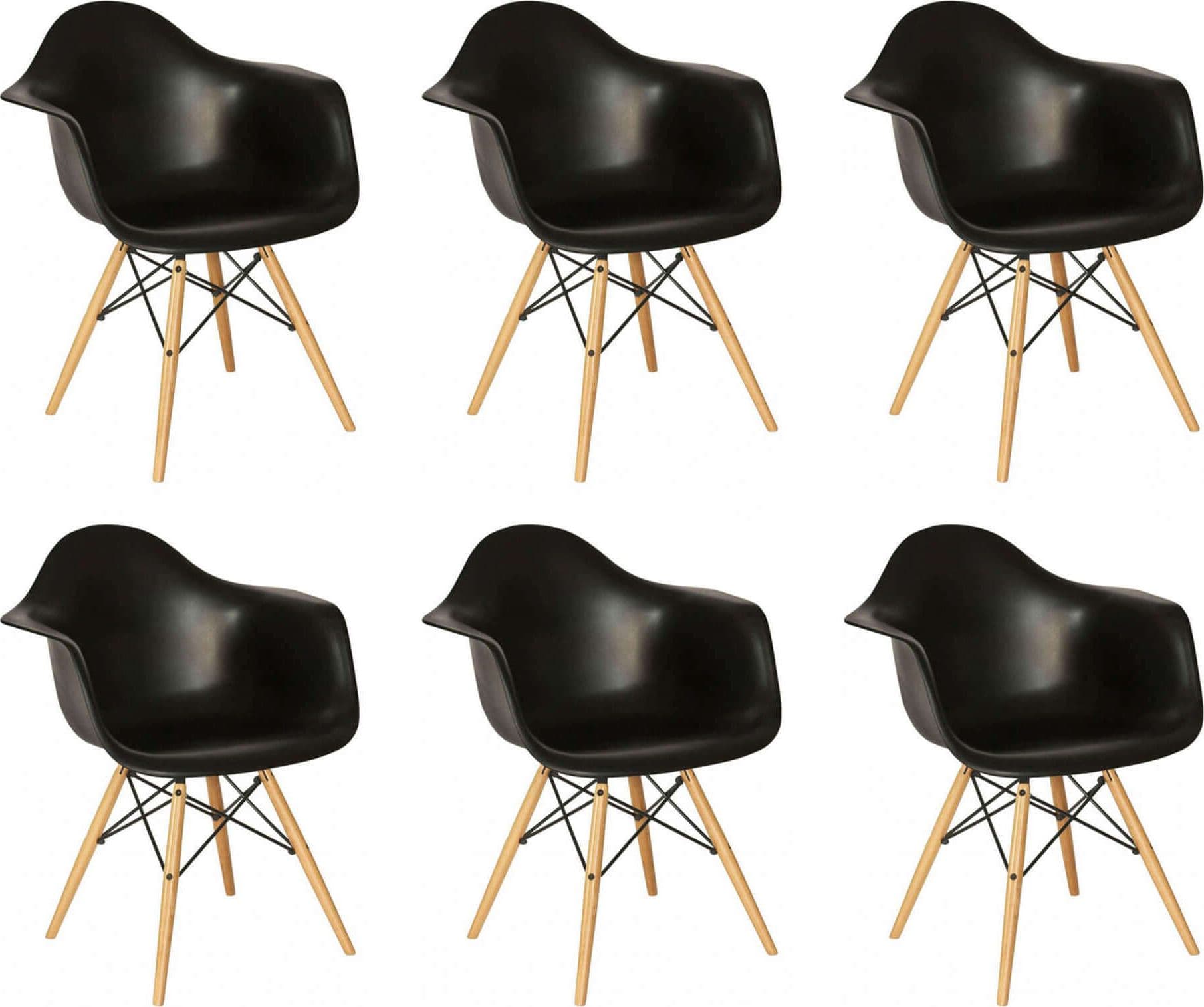 JULIETTE---set-di-6-poltrone-moderne-legno-e-metallo-Nero-Milani-Home