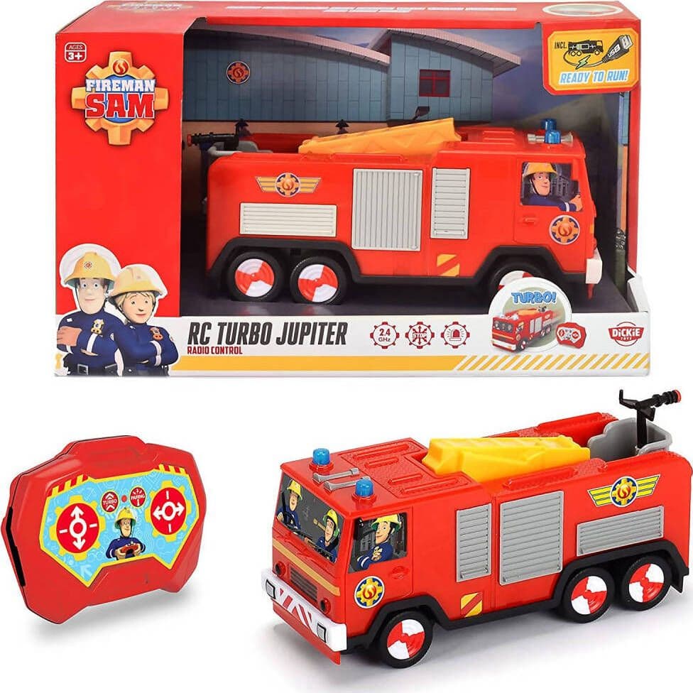 Jupiter Camion Dei Pompieri Radiocomandato Di Sam Il Pompiere Giocattolo Camion Dei Pompieri Telecomandato per Bambini Sam Il Pompiere Giochi e giocattoli/Veicoli/Radiocomandati e telecomandati/Auto e camion/Camion Cartoleria Deja Vu - Crotone, Commerciovirtuoso.it