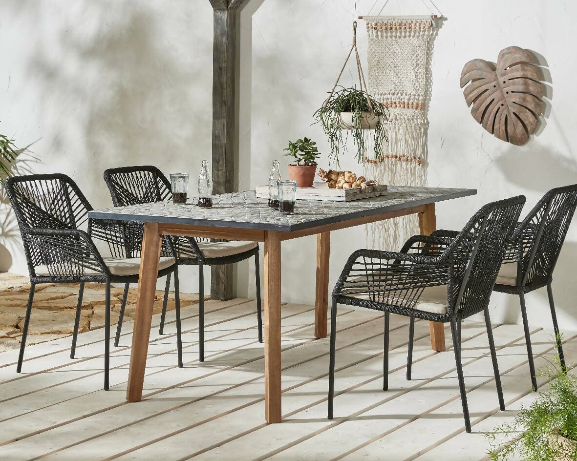 Kaemingk Tavolo Seville Mosaic Stone Outdoor Fsc 100% Casa e cucina/Arredamento/Sala da pranzo/Tavoli da sala da pranzo Loft Uno di Casa - Catania, Commerciovirtuoso.it