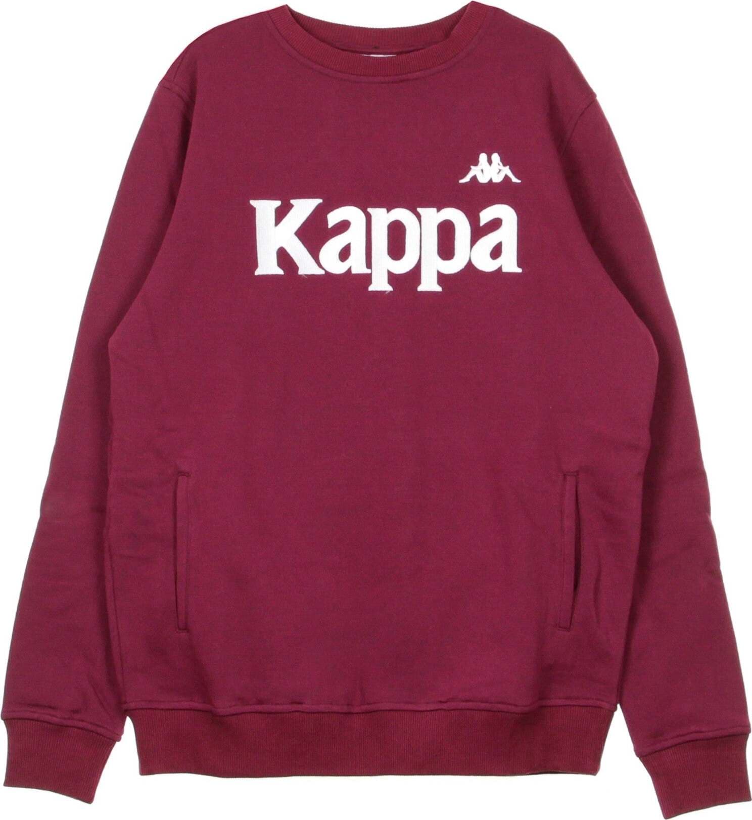 KAPPA-Felpa-Girocollo-Uomo-Authentic-Bzali-Violet/grey-Silver-da-uomo