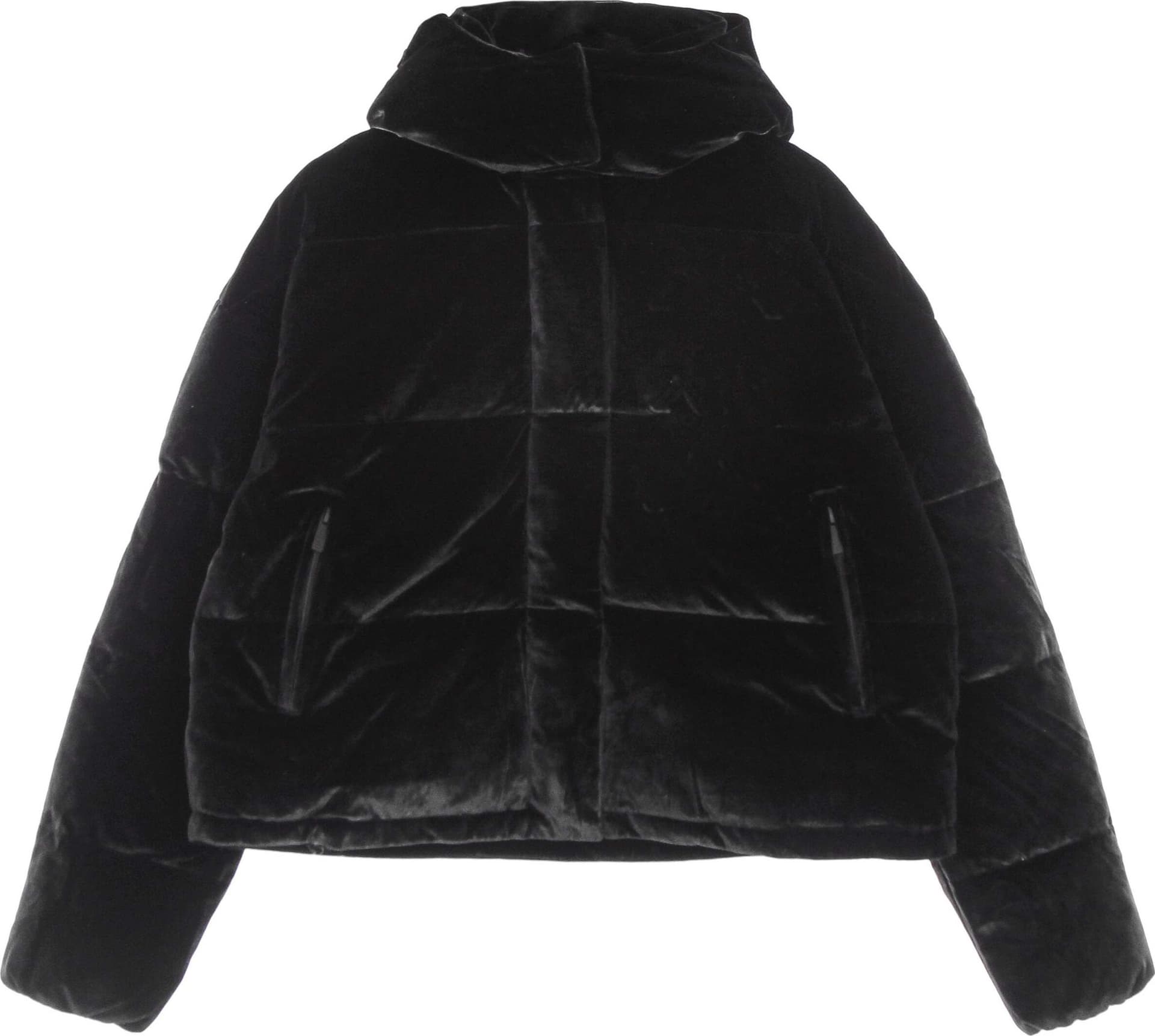 KAPPA-Piumino-Donna-Authentic-Flissy-Black-da-donna