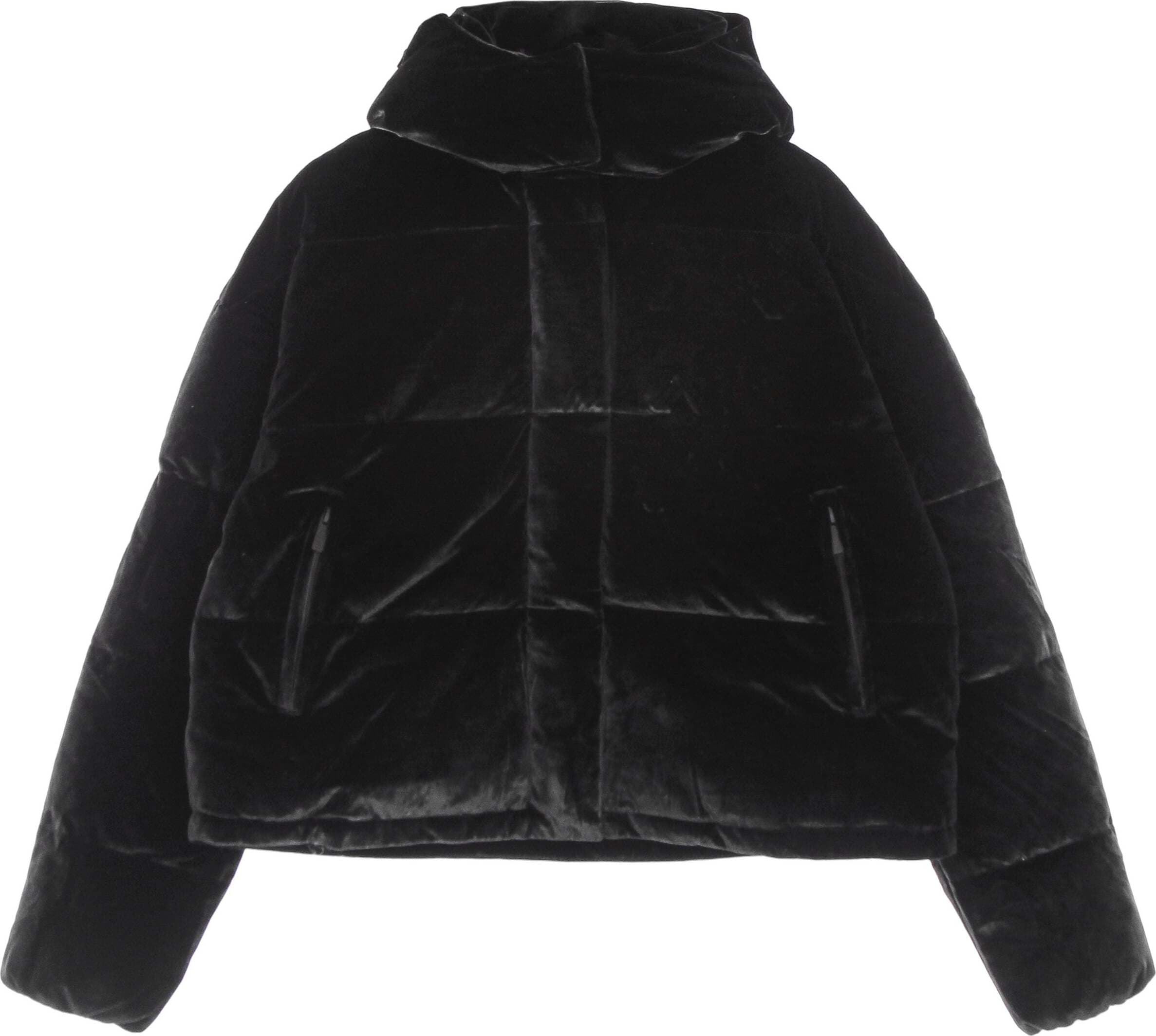 KAPPA-Piumino-Donna-Authentic-Flissy-Black-da-donna
