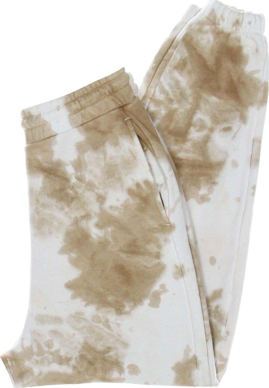 KARL-KANI-Pantalone-Tuta-Felpato-Uomo-Signature-Tie-Dye-Sweatpants-White/sand-da-uomo