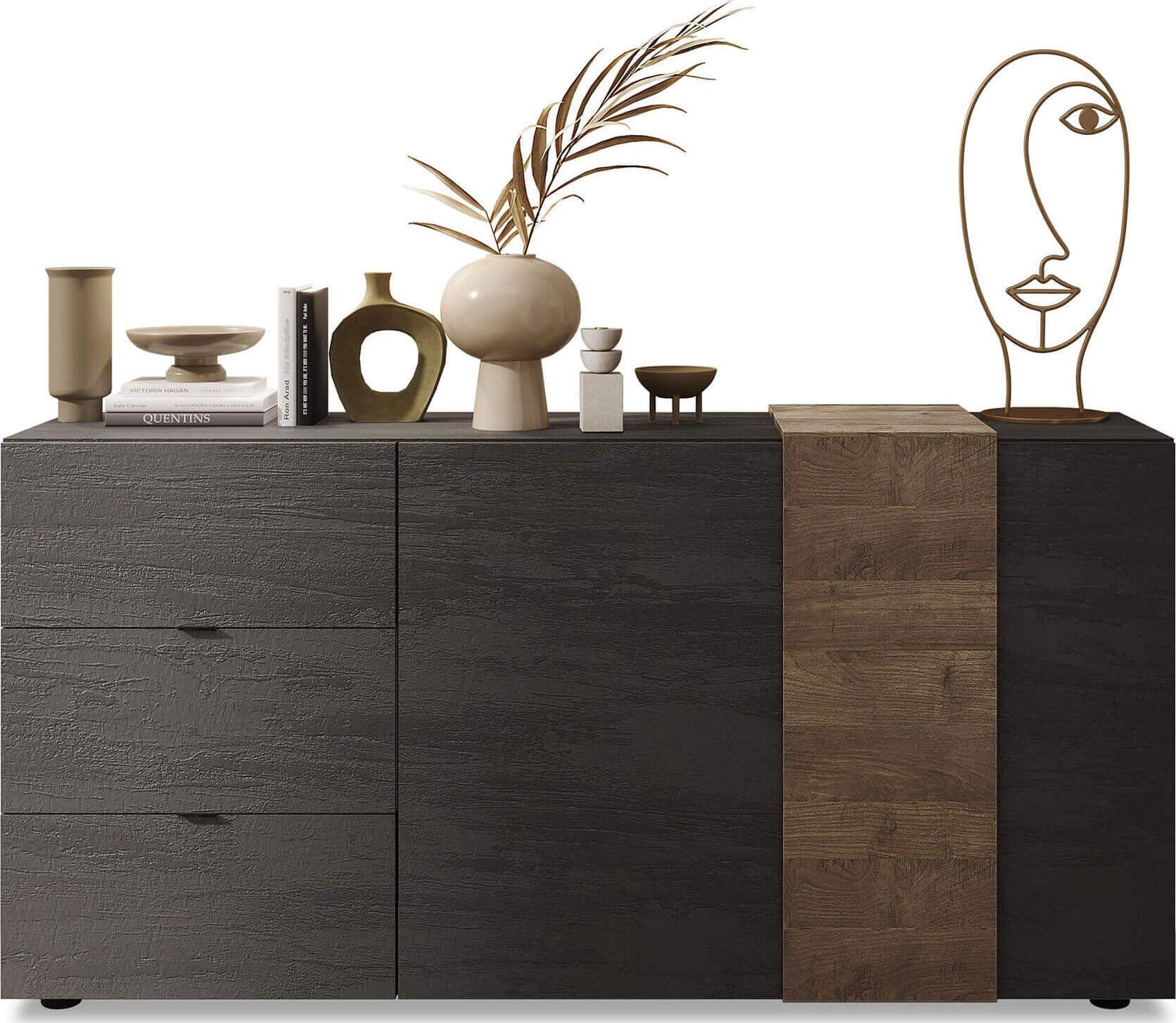 KARMA---madia-di-design-moderno-Antracite-Milani-Home