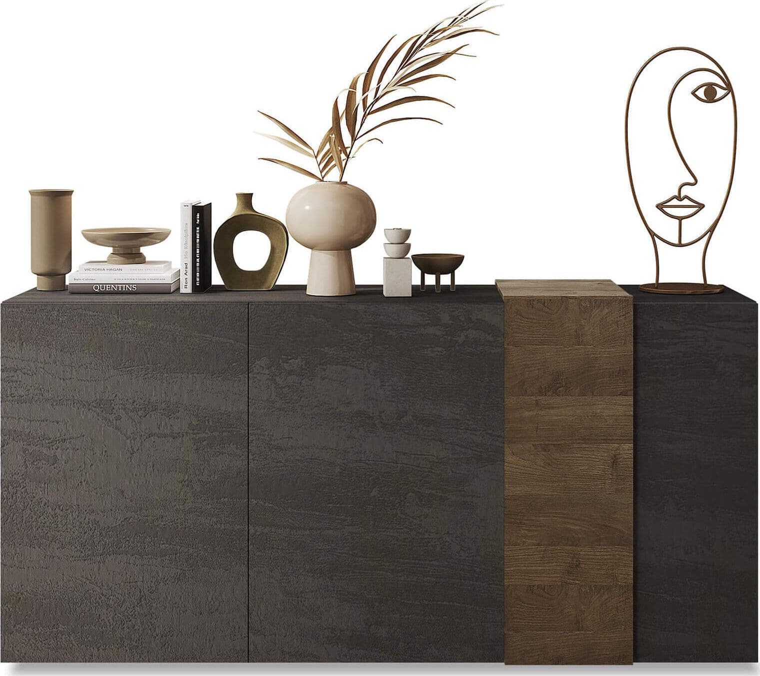 KARMA---madia-di-design-moderno-Antracite-Milani-Home