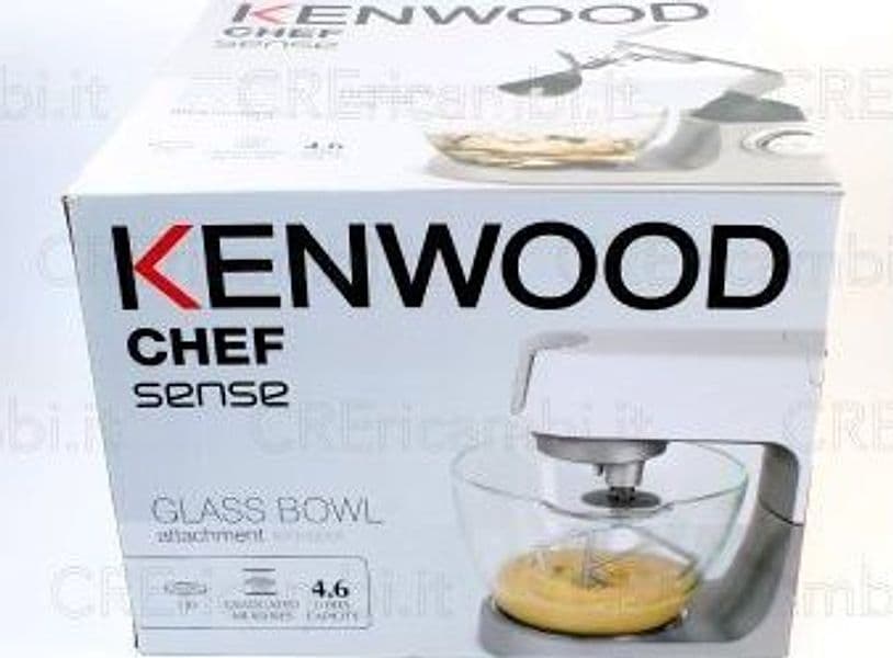 KAT550GL-Ciotola-Vetro-4,6-L-Graduata---Chef-Sense-KVC50