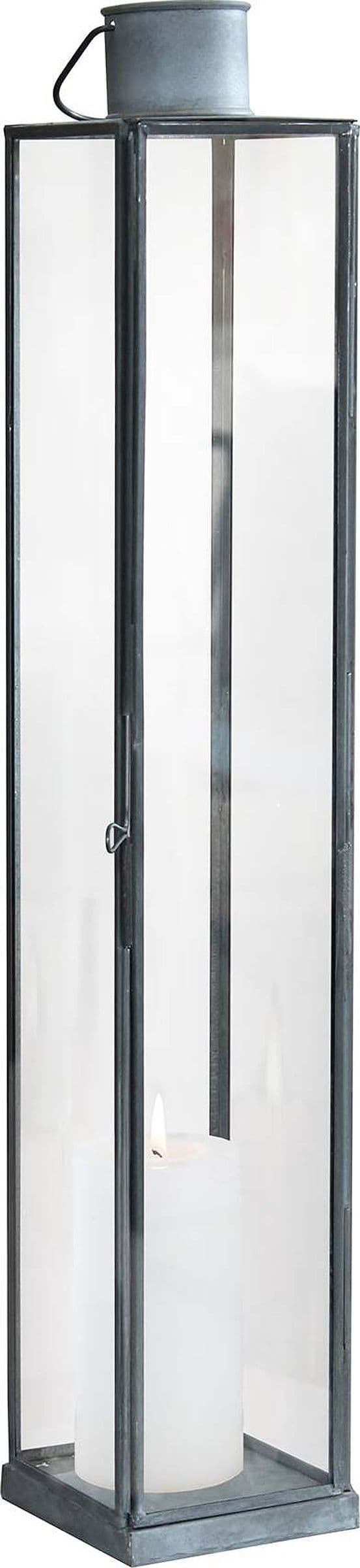 KAY - lanterna in vetro Grigio