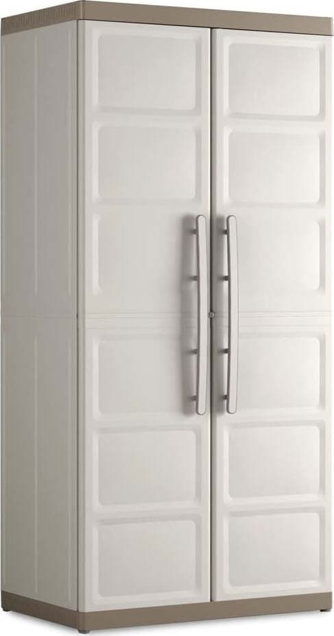 Keter Armadio Portascope Excellence Beige Armadio Esterno/Interno Ripiani Regolabili Armadio Casa E Giardino Keter Casa e cucina/Arredamento/Arredamento da giardino/Armadietti e credenze Ferus - Montoro, Commerciovirtuoso.it
