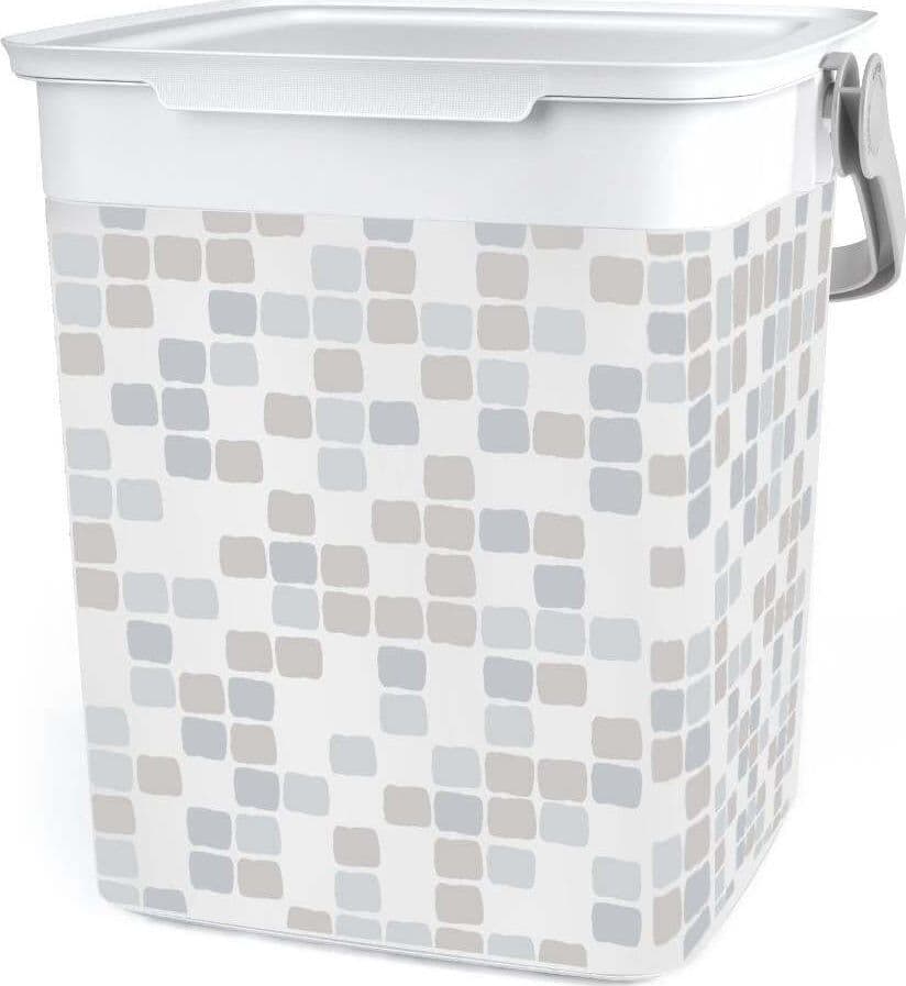 Keter-Porta-biancheria-Mosaic-15-L-25,5-x-23-x-25-cm