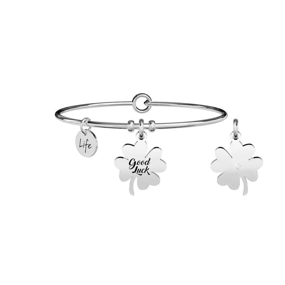 Kidult - Bracciale in acciaio 316L cristalli