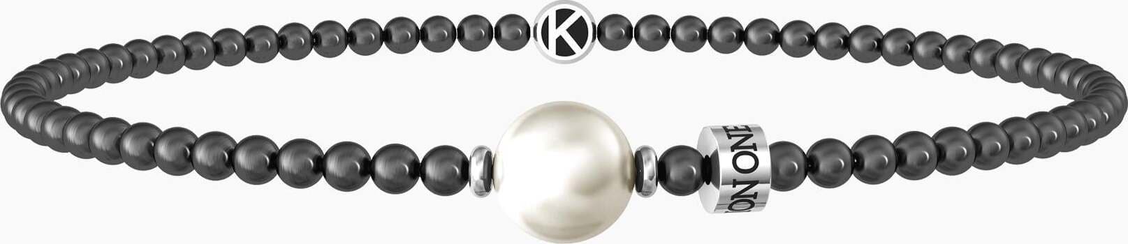 Kidult---Bracciale-in-acciaio-316L-PVD-nero-gunmetal-perle