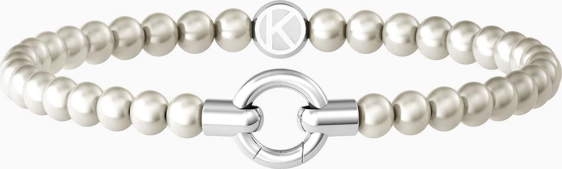 Kidult---Bracciale-in-acciaio-con-perle-conchiglia