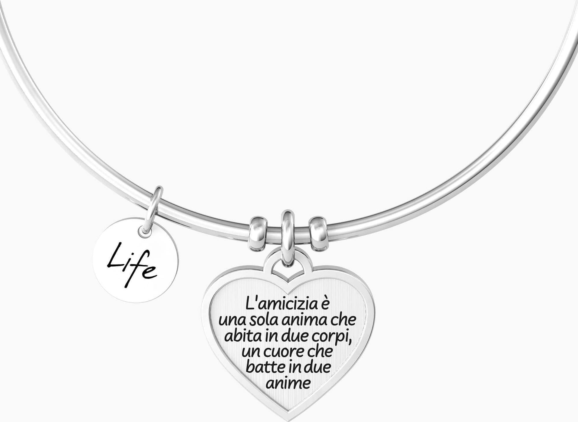 Kidult----Bracciale--L'AMICIZIA-È-UNA-SOLA-ANIMA-…-ARISTOTELE
