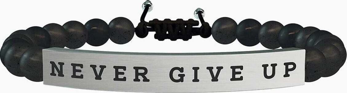 Kidult-bracciale-NEVER-GIVE-UP-|-TENACIA