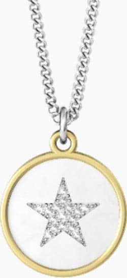 Kidult-Family-Collana-Donna-Stella-Figlia-Acciaio