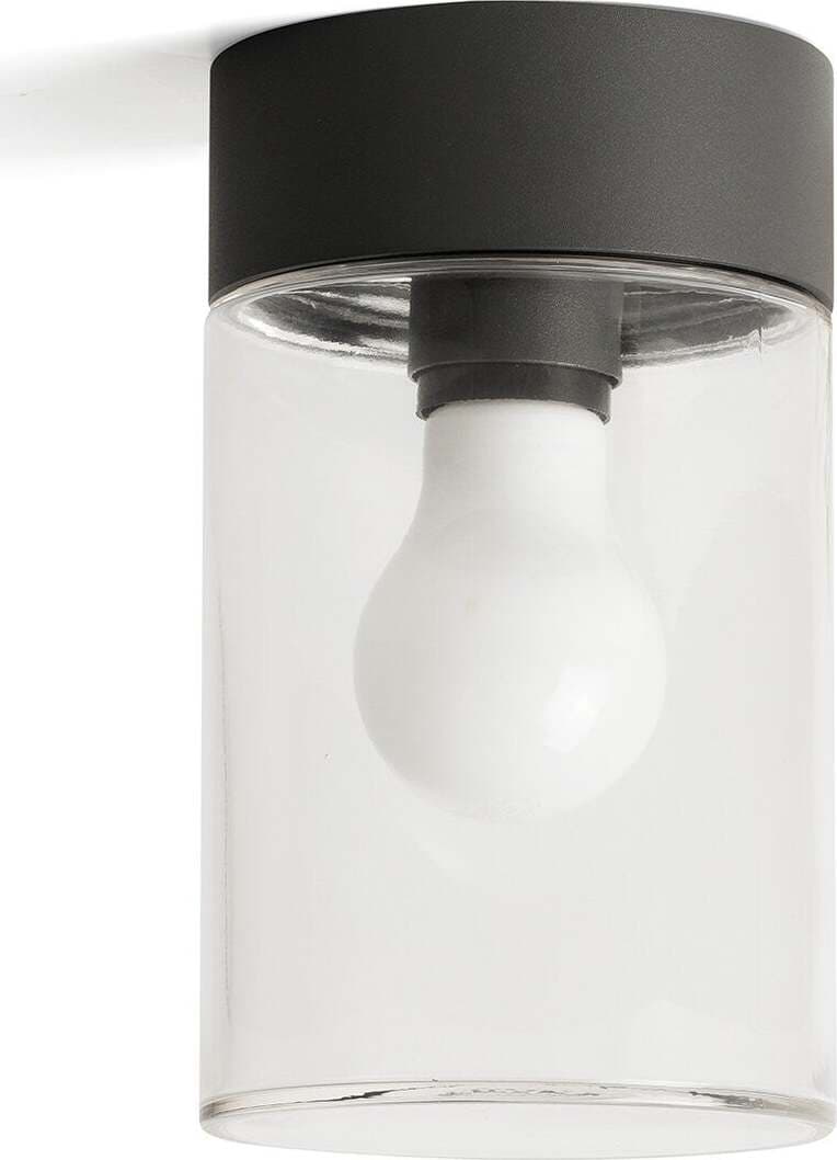 KILA 200 Lampada plafoniera grigio scuro trasparente Illuminazione/Illuminazione per interni/Lampadari lampade a sospensione e plafoniere/Plafoniere Led Mall Home - Napoli, Commerciovirtuoso.it