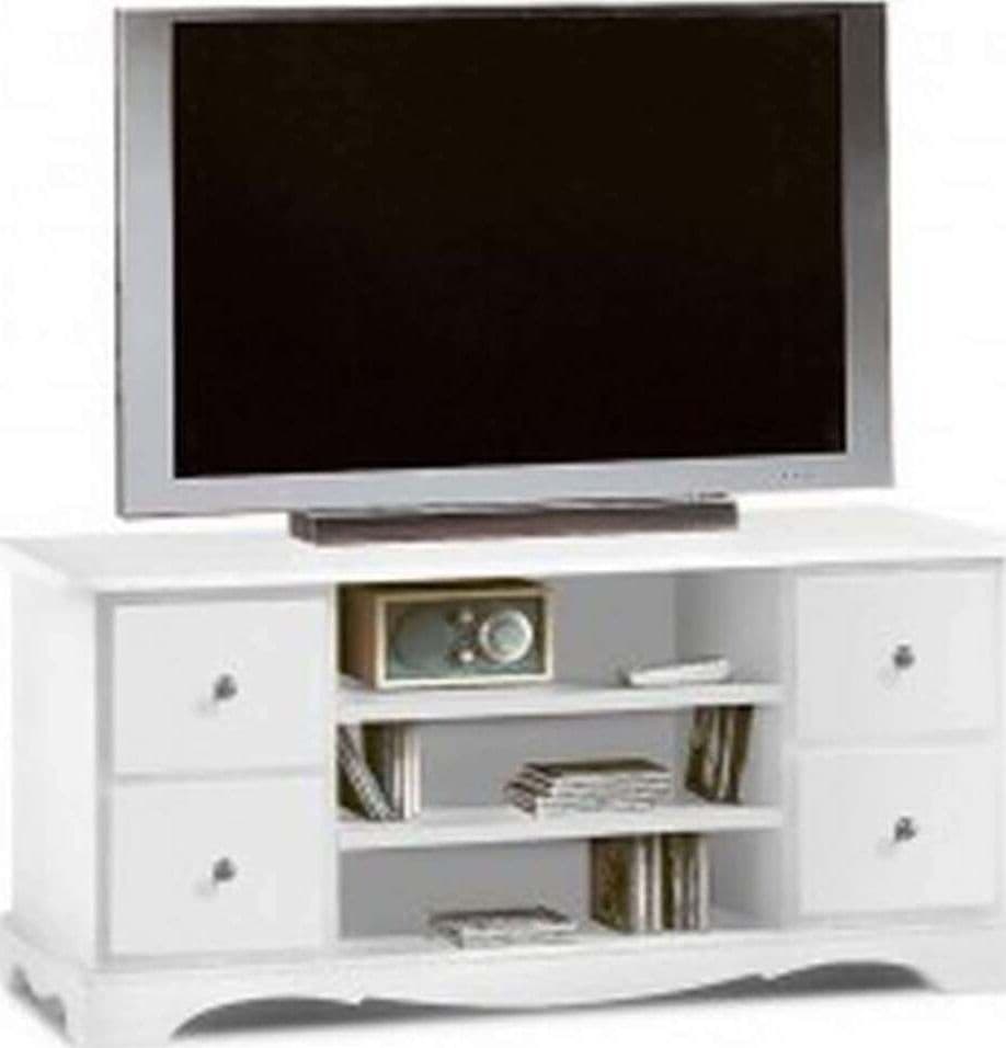 KIMBALL---mobile-porta-tv-in-legno-massello-117x49x53-Bianco-Milani-Home