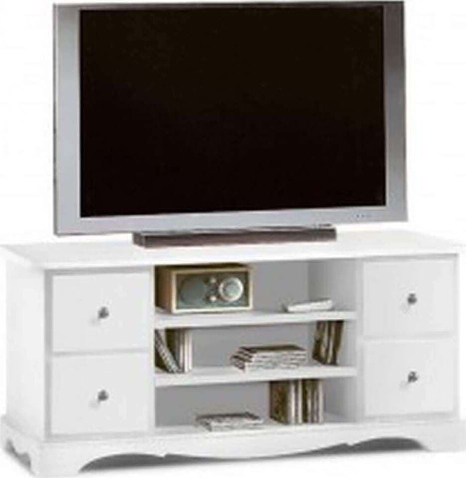 KIMBALL---mobile-porta-tv-in-legno-massello-117x49x53-Bianco-Milani-Home