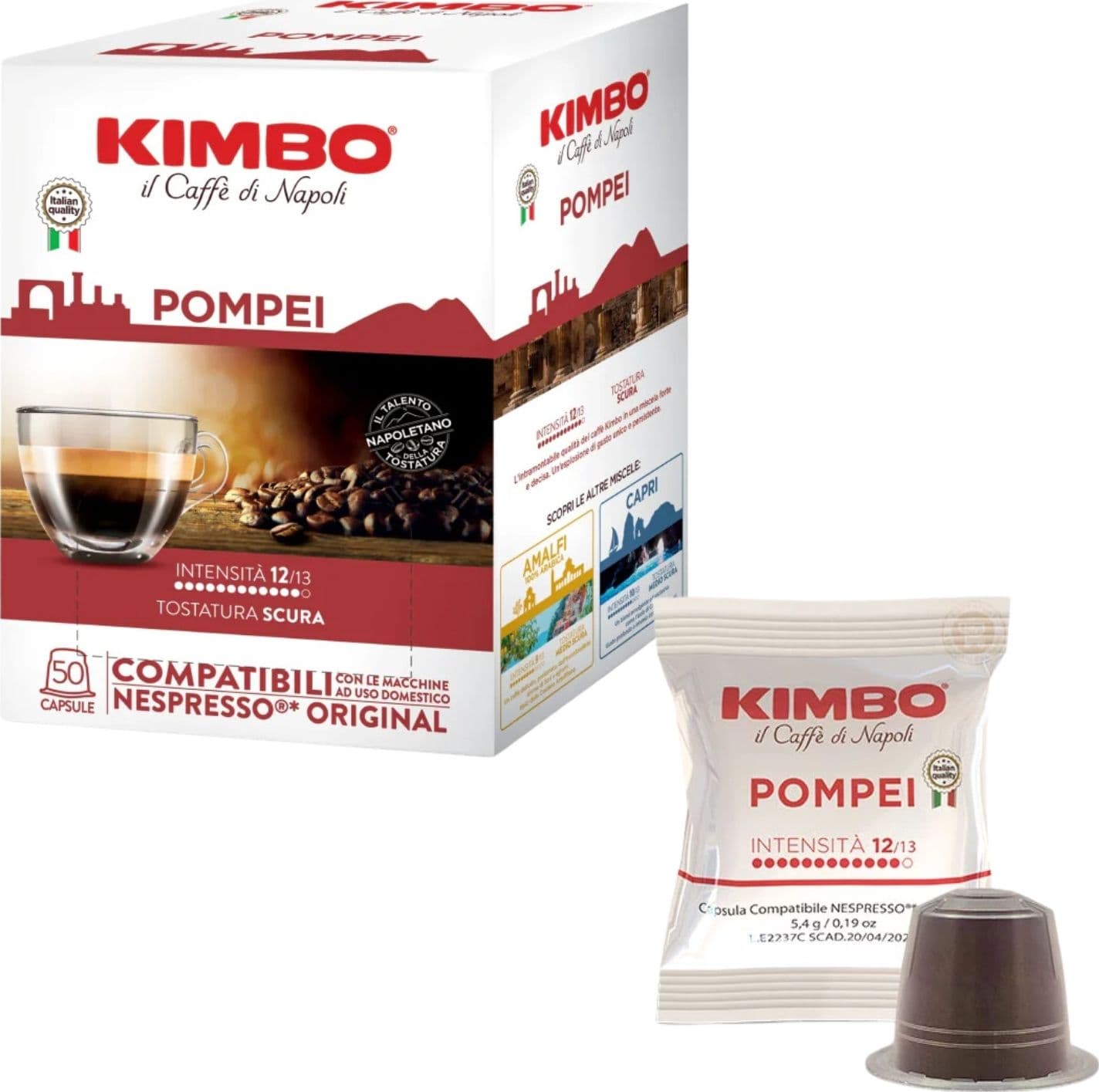Kimbo-Miscela-Pompei-50capsule-Compatibili-Nespresso