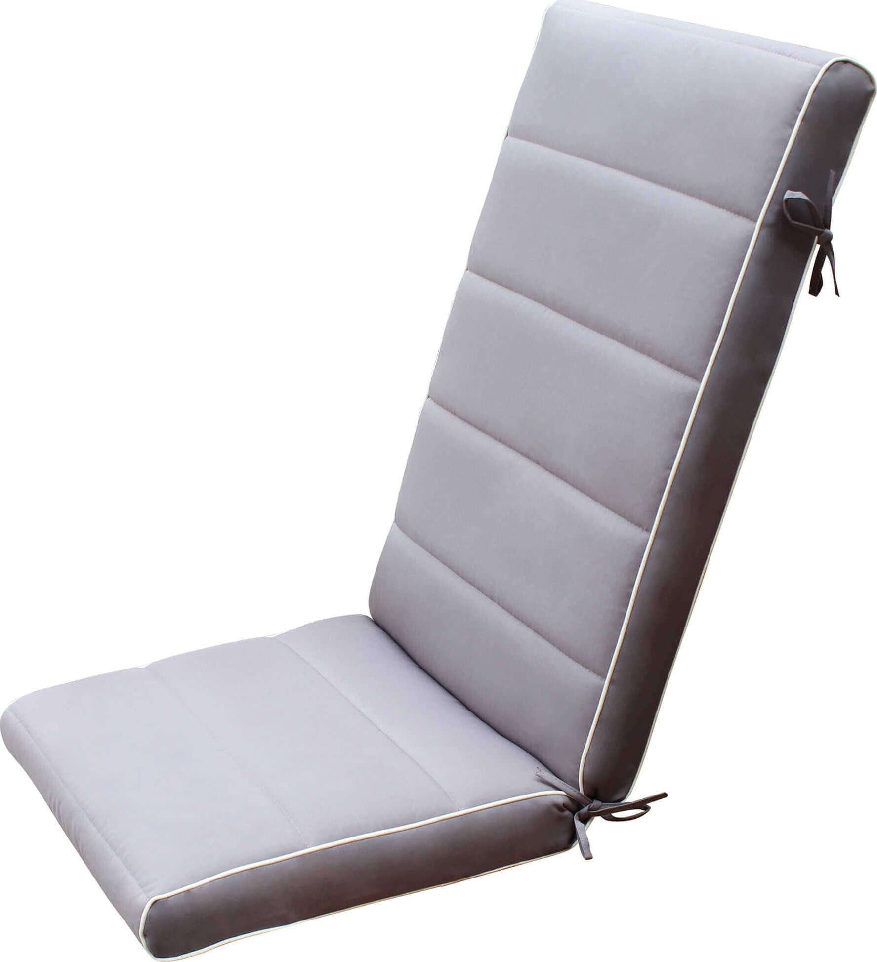 KING - cuscino alto con doppia cucitura idrorepellente Grigio Milani Home