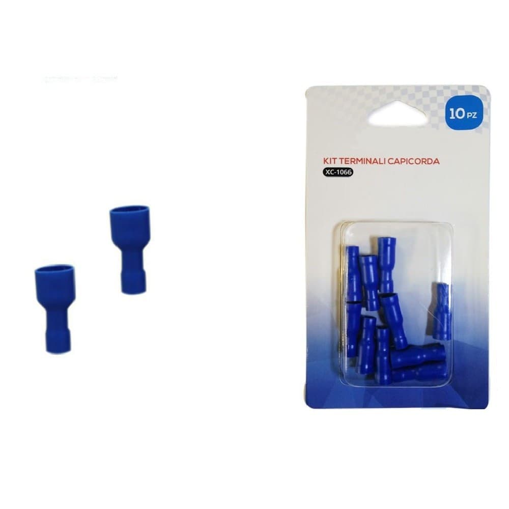 Kit 10 Pezzi Terminali Capicorda Connettori Preisolati Cavi Elettrici Xc-1066 Casa, arredamento e bricolage > Materiale Elettrico Trade Shop italia - Napoli, Commerciovirtuoso.it