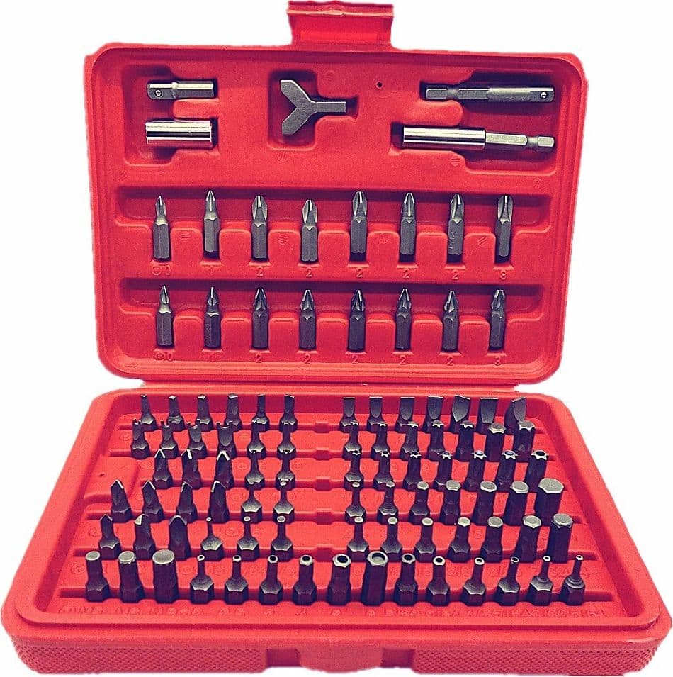 KIT 100 INSERTI PER CACCIAVITE AVVITATORE A BATTERIA IN VALIGETTA Fai da te/Utensili elettrici e a mano/Utensili a mano/Cacciaviti/Set cacciaviti Trade Shop italia - Napoli, Commerciovirtuoso.it