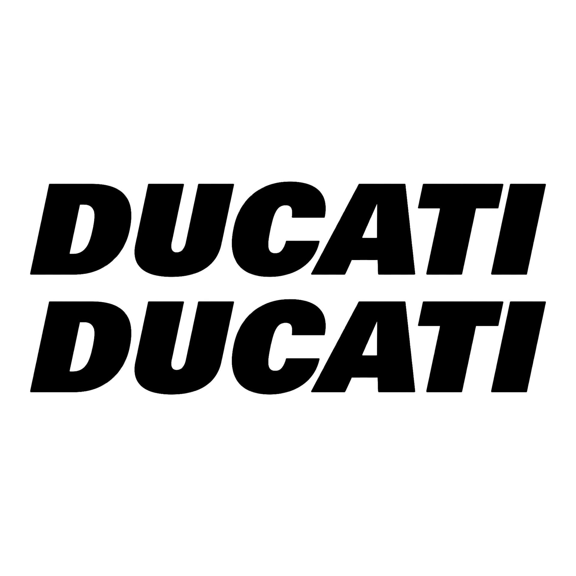 Kit-2-Adesivi-Per-Serbatoio-Moto-Scritta-Ducati-Adesivo-Nero-Stickers-Racing