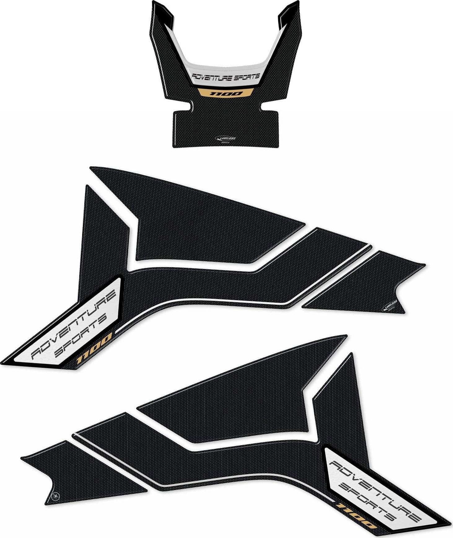 KIT-3-ADESIVI-gel-SERBATOIO-MOTO-compatibili-HONDA-AFRICA-TWIN-ADVENTURE-Black-1100-L