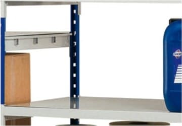 Kit 3 ripiani per scaffali in metallo - 100x60 cm - grigio - Paperflow Fai da te/Organizzazione casa e magazzini/Scaffalature Eurocartuccia - Pavullo, Commerciovirtuoso.it