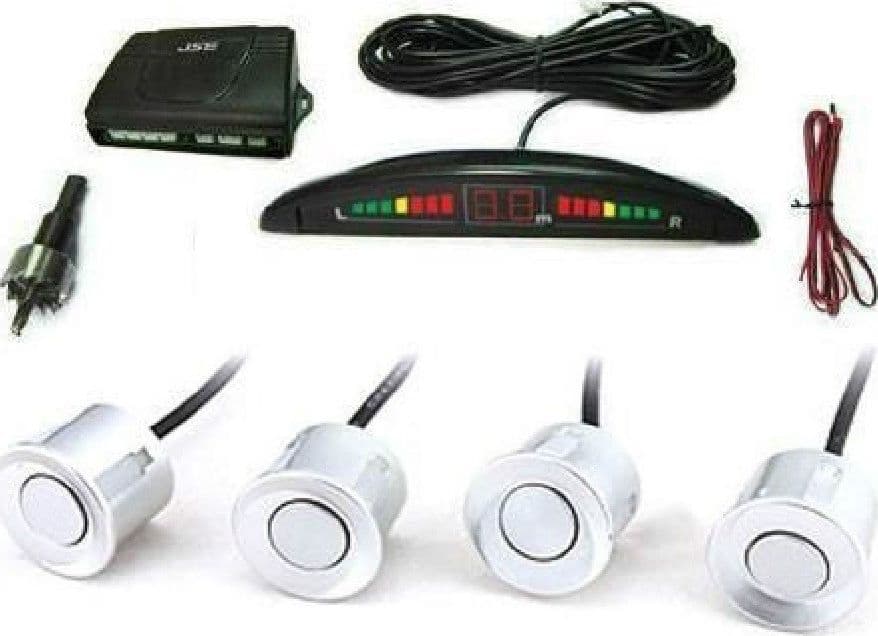 KIT 4 SENSORI DI PARCHEGGIO CON DISPLAY LED CICALINO SUONO GRIGI Elettronica/Elettronica per veicoli/Elettronica per auto/Park Assist Trade Shop italia - Napoli, Commerciovirtuoso.it
